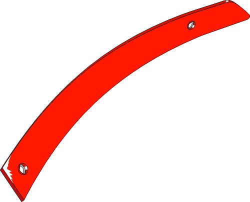 Moldboard slat - left