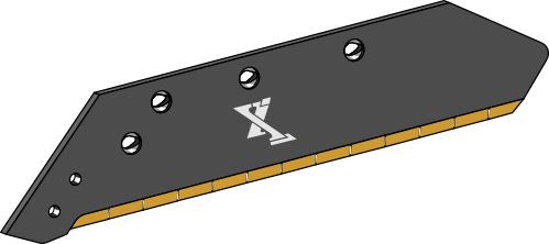 Reversible point share - 16'' - left - Hard metal