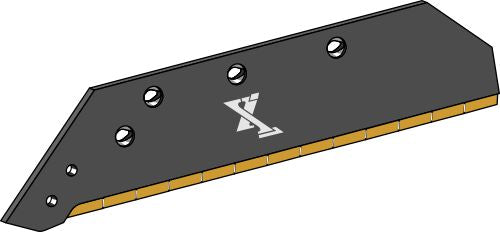 Reversible point share - 18'' - left - Hard metal