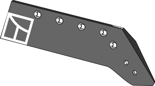 Reversible point share - 16'' - right