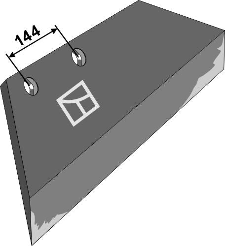 Reversible point share - 14'' - left