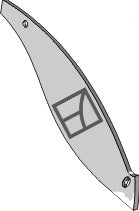 Moldboard slat - right