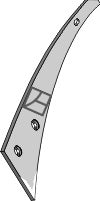 Moldboard slat - left