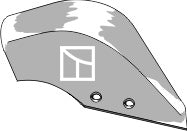 Manure skimmer board - right