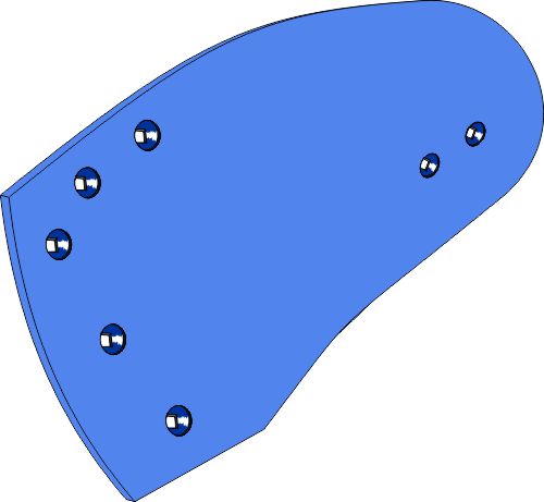 Moldboard HRP-235OL - left