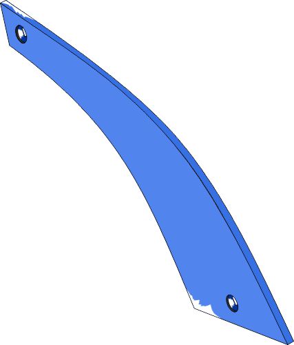 Moldboard slat SRP327PB4 - right