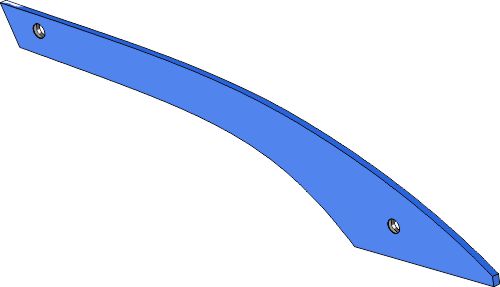 Moldboard slat SRP236OB4 - right