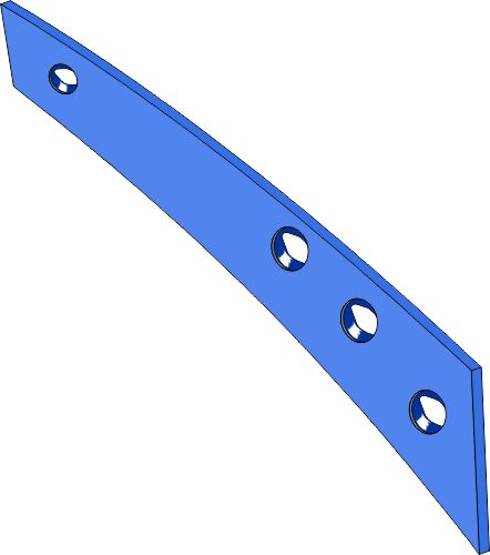 Moldboard slat SRP330W1 - right