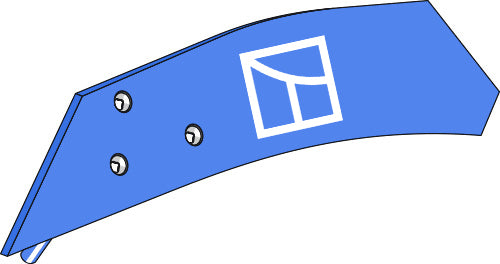 Trash board PDG-52L - left