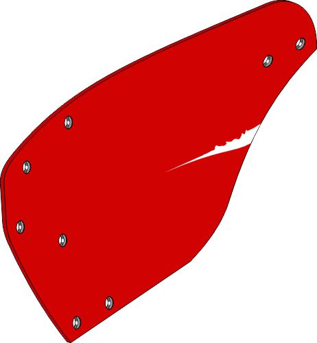 Moldboard - left