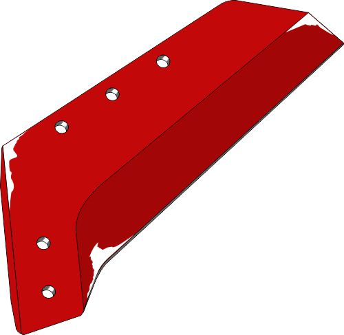Reversible point share - 18'' - left