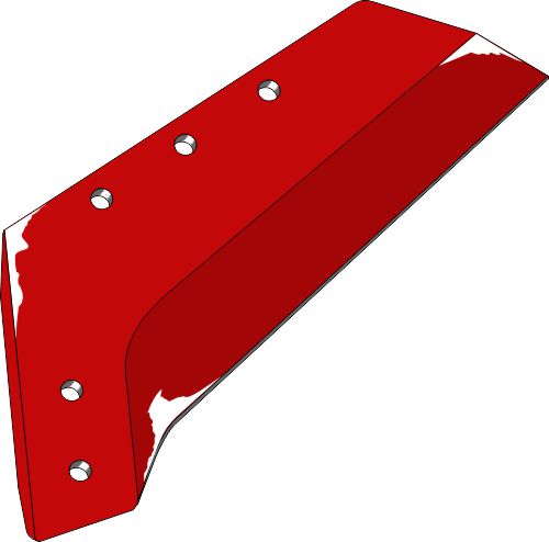 Reversible point share - 16'' - left