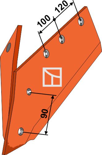 Reversible point share - left