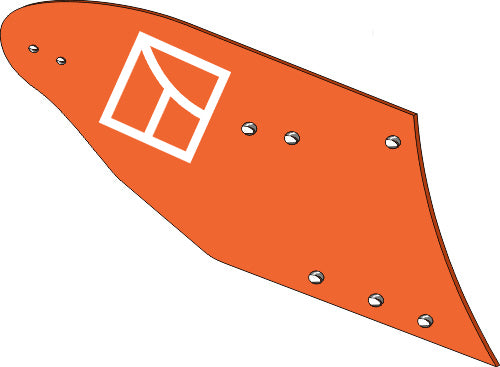 Moldboard one-piece - right