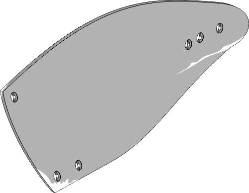 Moldboard - left