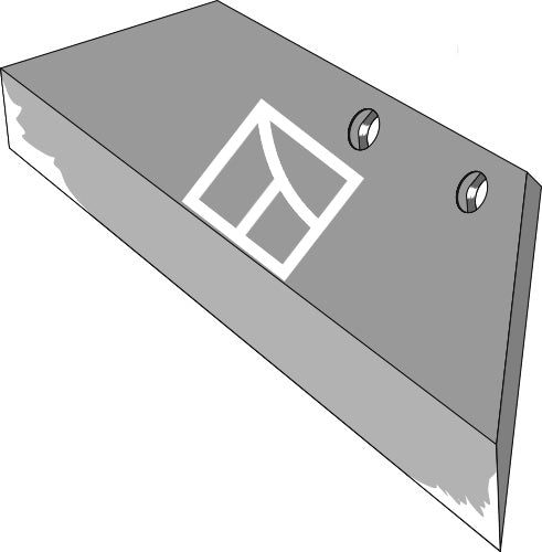 Reversible point share - 14'' - right