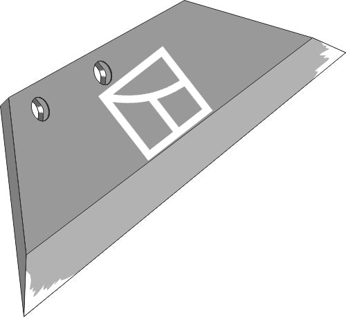 Reversible point share - 16'' - left
