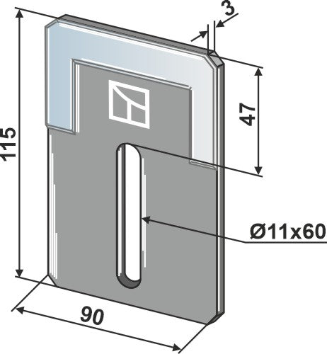 Scraper for packer rolls - DURAFACE