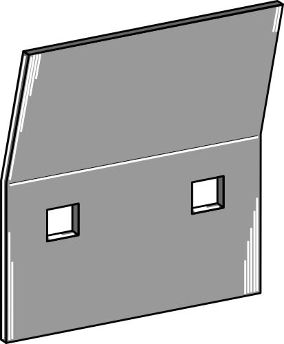 Scraper for packer rolls