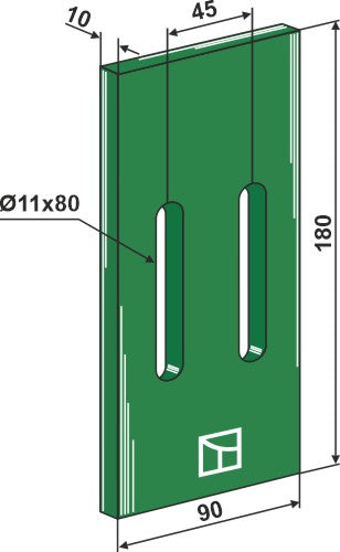 Greenflex plastic scraper for packer rolls