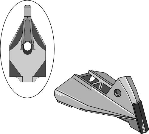 Replacement point - Seed or fertilizer