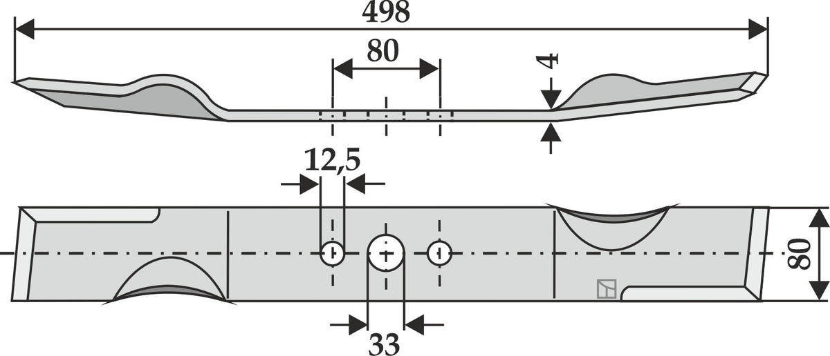 Mover-blade 498mm