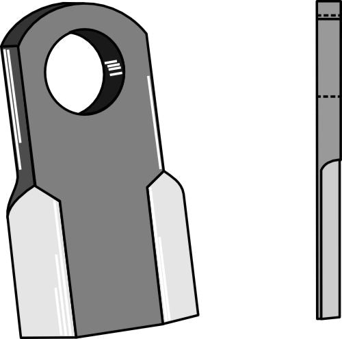 Straight blade 113x50mm