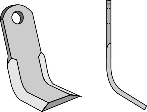 Y-blade 130x50mm