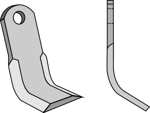 Y-blade 130x50mm