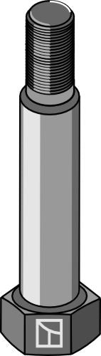 Bolt M12x1,75x70 - 10.9