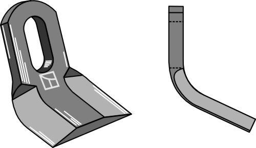 Y-blade 70x40mm