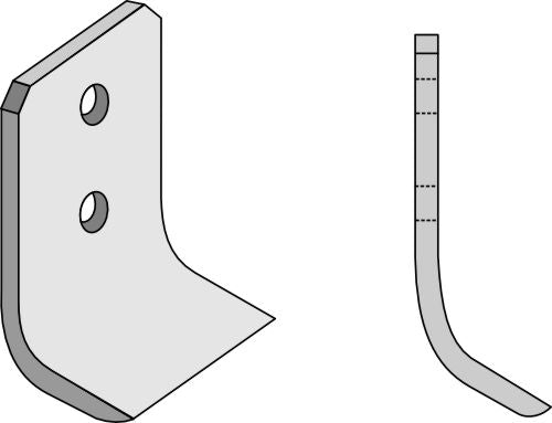 Trencher blade 160x120mm