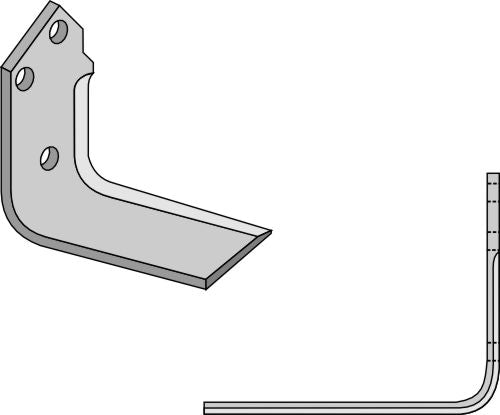 Trencher blade - right