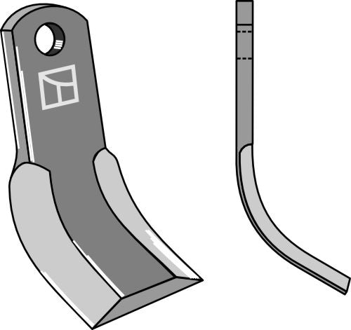 Y-blade 130x40mm