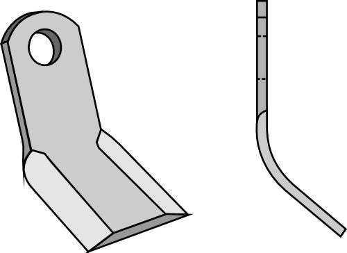 Y-blade 125x40mm