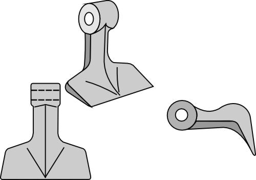 Pruning hammer 105x43mm