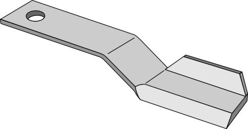 Mover-blade 600mm - left