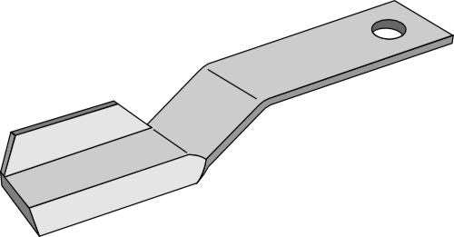 Mover-blade 600mm - right