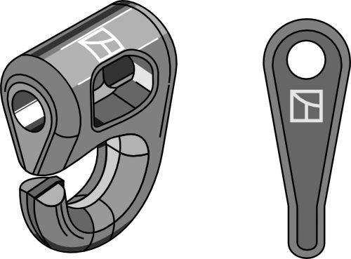 Shackle - quick change system