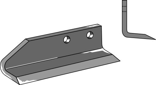Trencher blade - left model