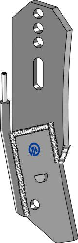 Holder for liquid fertilizer knive