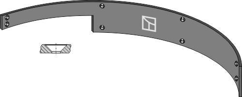 Guideboard 860mm - right