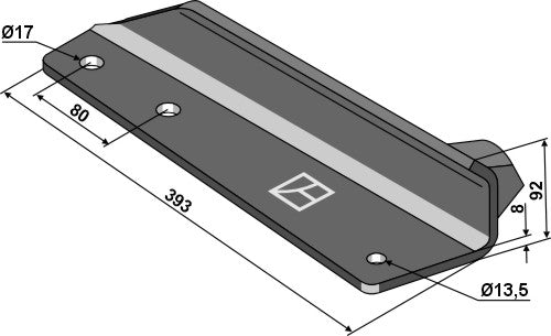 Disperser wing - left