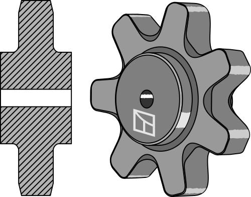 Chain sprocket Ø165