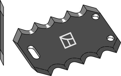Food mixer knives