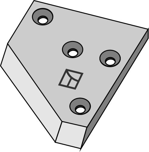 Left-side corner knife
