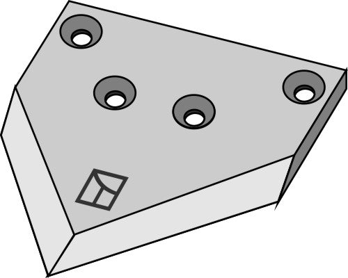 Center knife