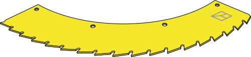 Saw blade - can be used on right and left