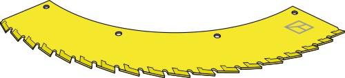 Saw blade - left - tungsten carbid hard faced