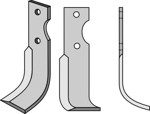 Blade 215x50mm, right
